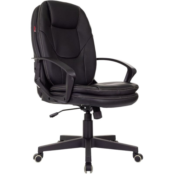 Кресло для руководителя Easy Chair 668 черное (экокожа, пластик)