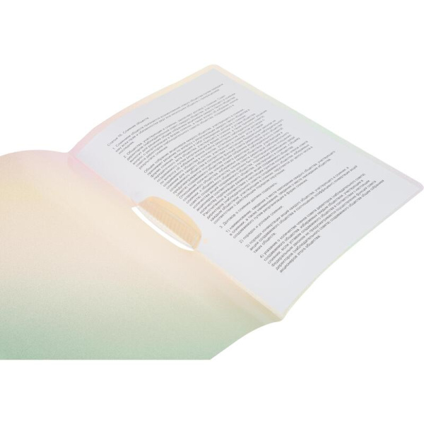 Папка с клипом Attache Selection Rainbow А4 до 60 листов (толщина  обложки 0.4 мм)