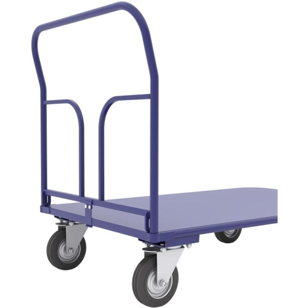 Тележка платформенная Rusklad ТПСР 2 М со складной ручкой (до 300 кг,  600х900 мм)
