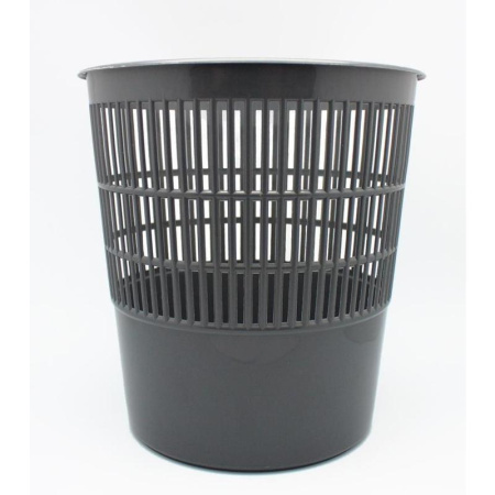 Корзина для мусора 10 л (пластик, серая)