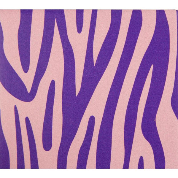 Ежедневник недатированный Attache Selection Zebra искусственная кожа А5  160 листов розовый