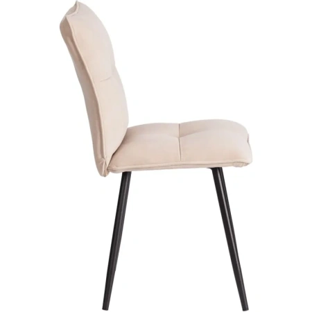Стул обеденный Комус Мебель Flip бежевый (ткань, металл)