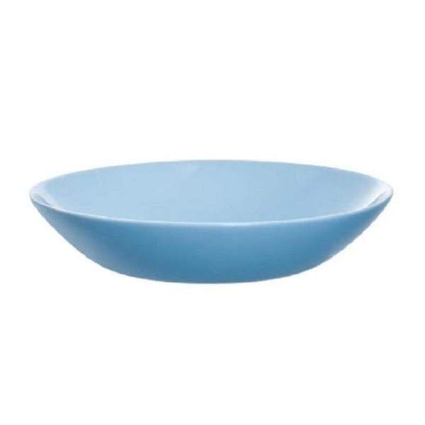 Тарелка суповая стекло Luminarc Дивали Лайт Блю диаметр 200 мм голубая  (артикул производителя P2021)