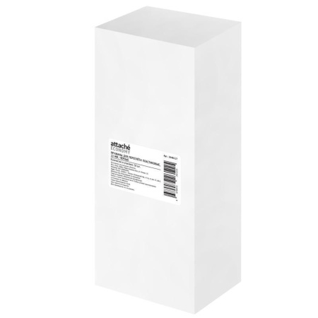 Пружины для переплета пластиковые Attache Economy 22 мм черные (50 штук  в упаковке)