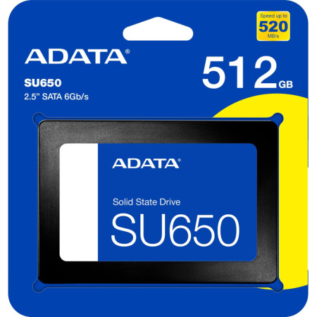 SSD накопитель ADATA Ultimate SU650 512 ГБ (ASU650SS-512GT-R) SSD накопитель ADATA Ultimate SU650 512 ГБ (ASU650SS-512GT-R)