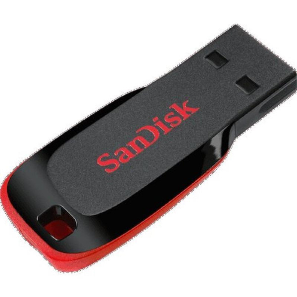 Флеш-память SanDisk Cruser Blade 64 Gb черная