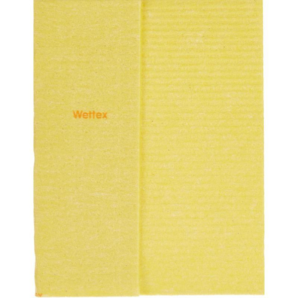 Салфетка-губка Vileda Professional Wettex 18х20 см желтая 10 штук в упаковке (артикул производителя 111683)