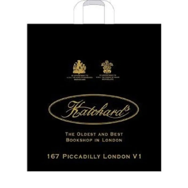 Пакет полиэтиленовый черный 30х33 см с петлевой ручкой (50 штук в  упаковке)