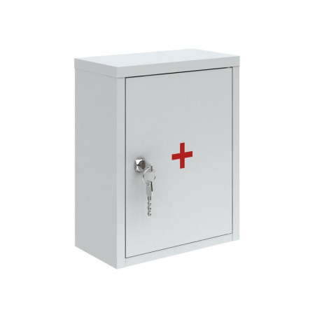 Аптечка металлическая АМ-1 медицинская (без наполнения, 300х160х380 мм)