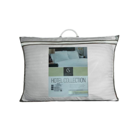 Подушка Селена Hotel collection 50х70 см искусственный лебяжий  пух/страйп-сатин Подушка Селена Hotel collection 50х70 см искусственный лебяжий  пух/страйп-сатин