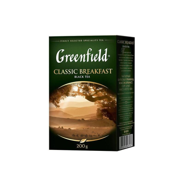 Чай Greenfield Classic Breakfast черный 200 г