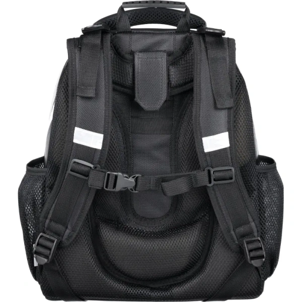 Ранец Комус Класс Basic Медвежонок анатомический чёрный с двумя  отделениями