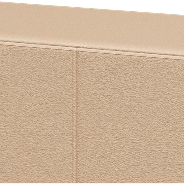 Банкетка трехместная Юнит-Док U-b2 бежевая (искусственная кожа,  1480х410х450 мм)