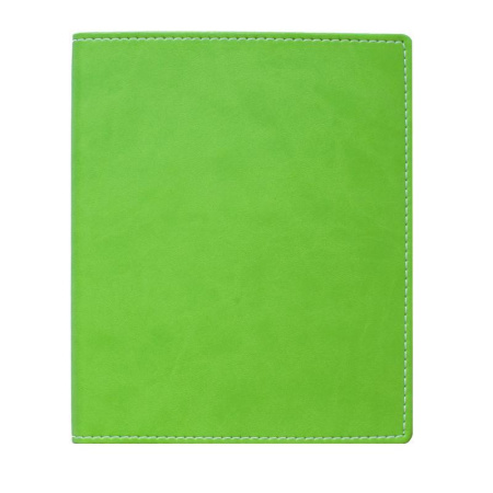 Бизнес-тетрадь Attache Клэр А5 120 листов салатовая в клетку на сшивке (170х215 мм)