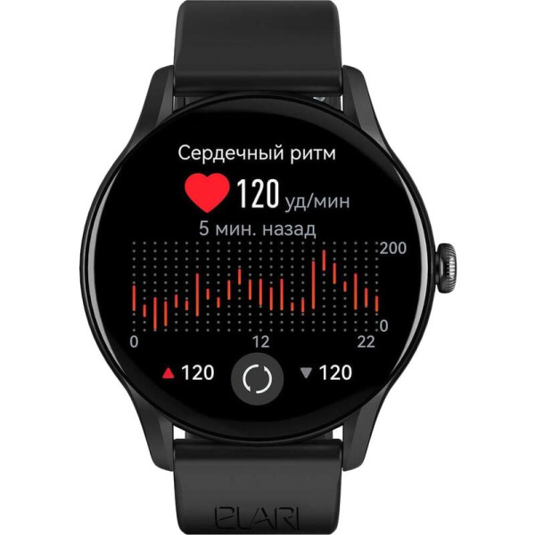 Смарт-часы Elari Chrono Pro черные (KP-N2-BLACK)