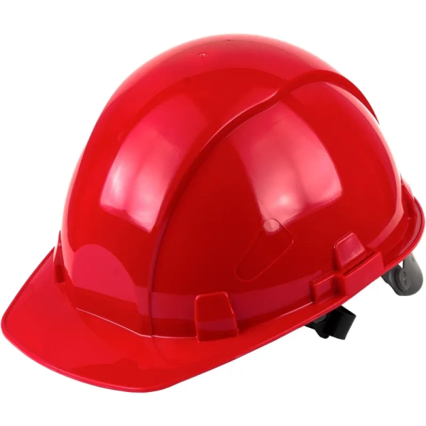 Каска защитная термостойкая ТМ РОСОМЗ СОМЗ-55 FavoriT Termo Rapid красная с  храповым механизмом (76716)