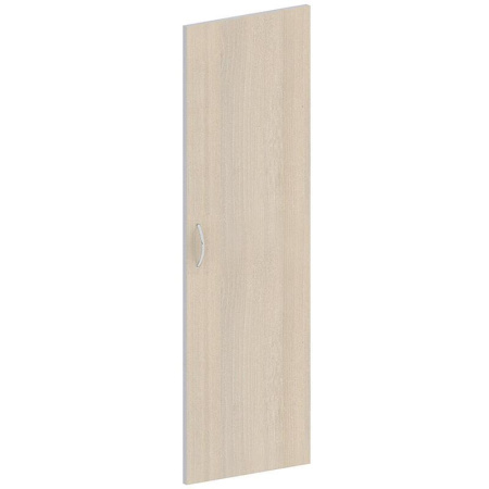 Дверь средняя правая Easy ЛДСП (светлый дуб/серый, 380х18х1150 мм)