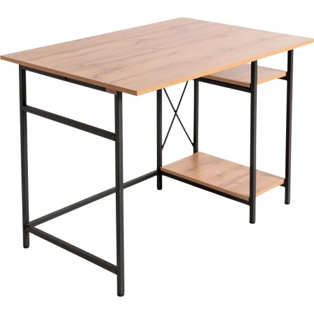 Стол компьютерный Комус Онега 5 (дуб вотан, 1100х750х765 мм)