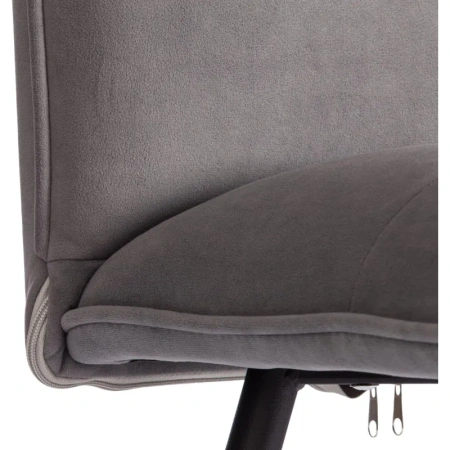 Стул обеденный Комус Мебель Flip серый (ткань, металл)