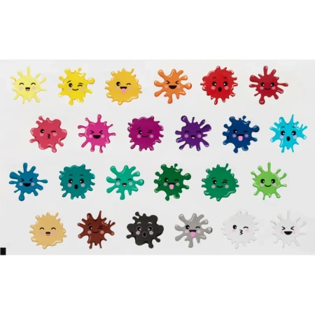 Гуашь Гамма Мультики 24 цвета по 20 мл