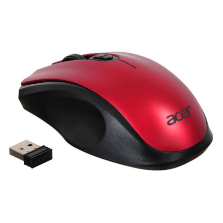 Мышь компьютерная Acer OMR032 черно-красная Мышь компьютерная Acer OMR032 черно-красная