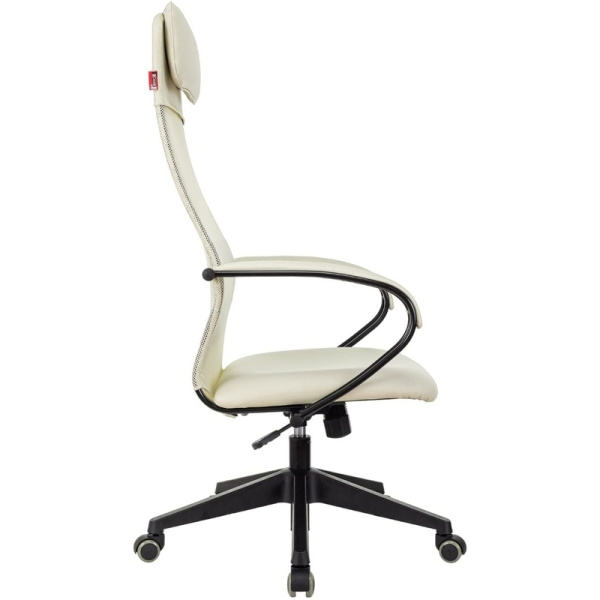 Кресло для руководителя Easy Chair 655 TPU бежевое (сетка/экокожа,  пластик)