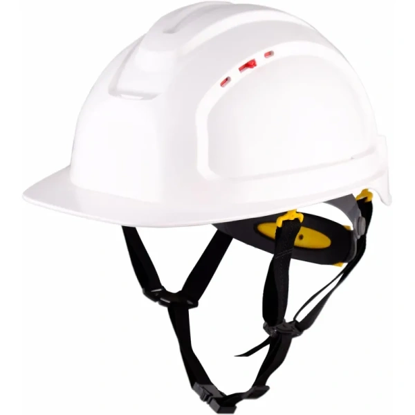 Каска защитная РОСОМЗ СОМЗ-80 Абсолют Rapid белая с храповым механизмом  (781717)