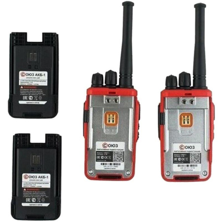 Рация Союз С1x2 (комплект из 2 раций, 13402)