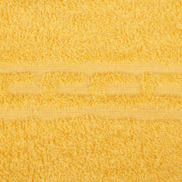 Набор полотенец махровых Ocean 30х30 см 10 штук 380 г/кв.м желтые
