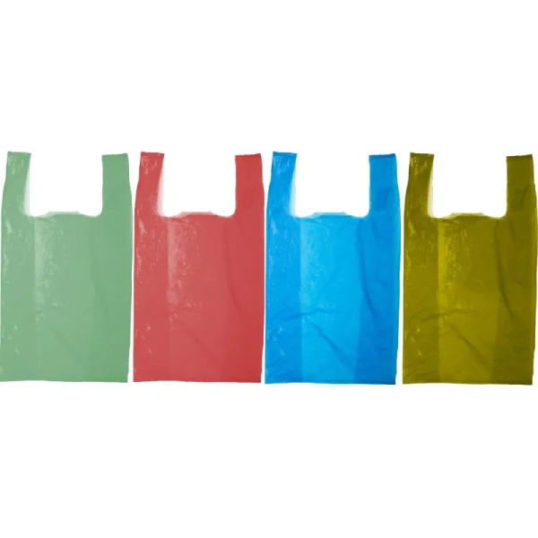 Пакет-майка ПНД 15 мкм  (35+20х65 100 штук в упаковке)