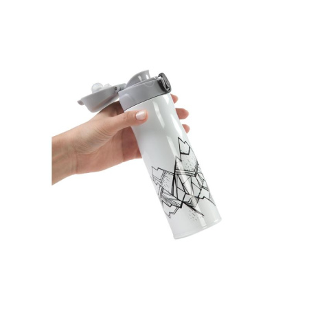 Термокружка Stinger 420 мл белая