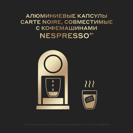 Кофе в капсулах для кофемашин Carte Noire Colombia Original (10 штук в  упаковке)