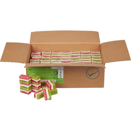 Мармелад желейный резной трехслойный 4 кг