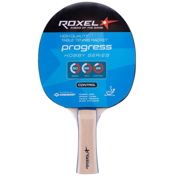 Набор для настольного тенниса Roxel Hobby Progress (2 ракетки/3  мяча/сетка)