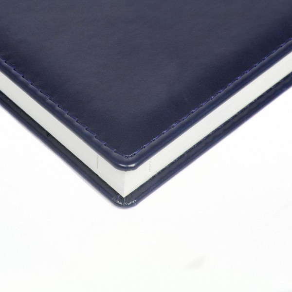 Ежедневник датированный 2023 год Attache Каньон искусственная кожа A6  176 листов синий (110x155 мм)