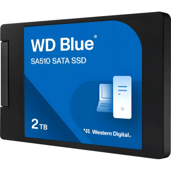 SSD накопитель Western Digital Blue SA510 2 ТБ (WDS200T3B0A)