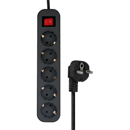 Сетевой фильтр Progix на 5 розеток 7 метров (SF5PB7)