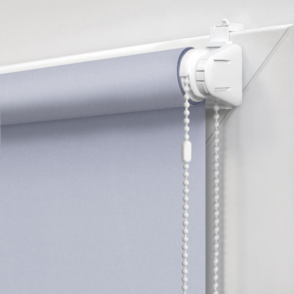 Рулонная штора Лайт (серый, 400х1600 мм)