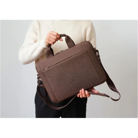 Сумка для ноутбука 14 Lamark L224 коричневая