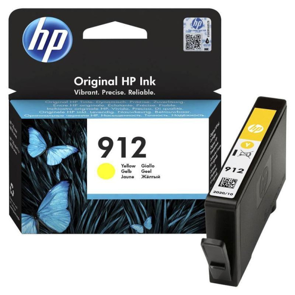 Картридж струйный HP 912 3YL79AE желтый оригинальный