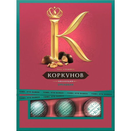 Шоколадные конфеты A.Коркунов ассорти 110 г Шоколадные конфеты A.Коркунов ассорти 110 г