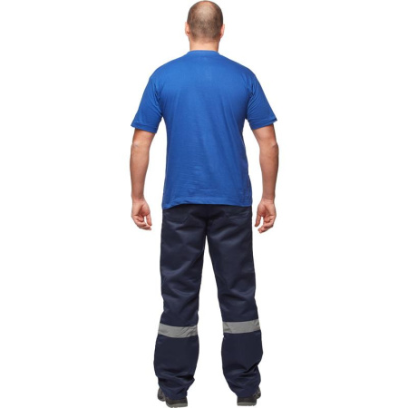 Футболка васильковая короткий рукав 100% хлопок XXXL (60-62) Футболка васильковая короткий рукав 100% хлопок XXXL (60-62)