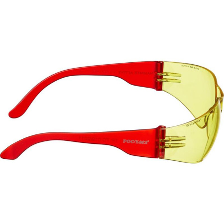 Очки защитные открытые универсальные РОСОМЗ О15 Hammer Active contrast желтые (11536)
