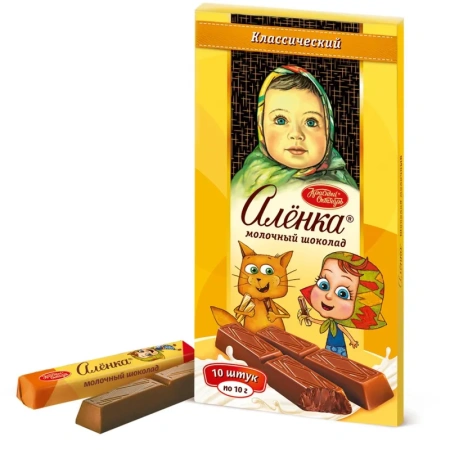 Шоколад Аленка молочный 100 г