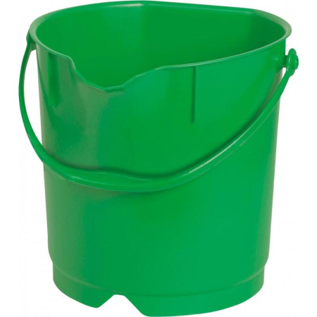 Ведро FBK 9 л пластиковое зеленое