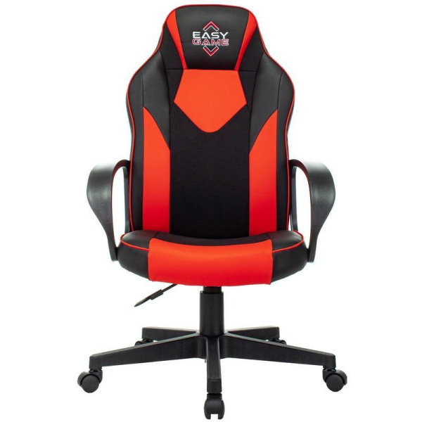 Кресло игровое Easy Chair Game-905 TPU красное/черное (экокожа, пластик)