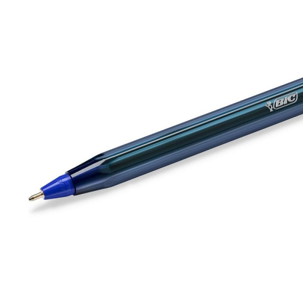 Ручка шариковая неавтоматическая BIC Cristal Exact синяя (толщина линии  0.28)