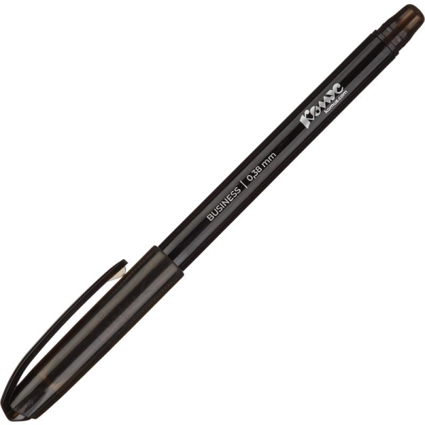 Ручка шариковая неавтоматическая Комус Business синяя (толщина линии  0.38 мм)
