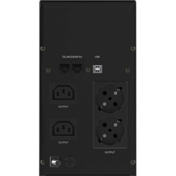 Источник бесперебойного питания ДКС Info LCD INFOLCD2000SI