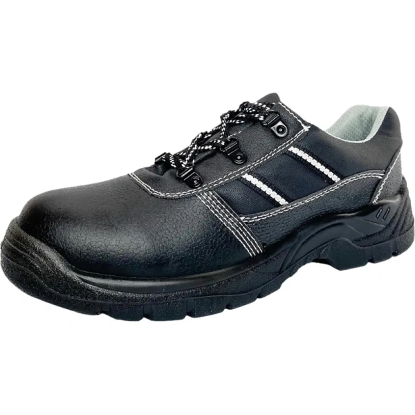 Полуботинки рабочие летние Аскет ПУ из микрофибры черные размер 43